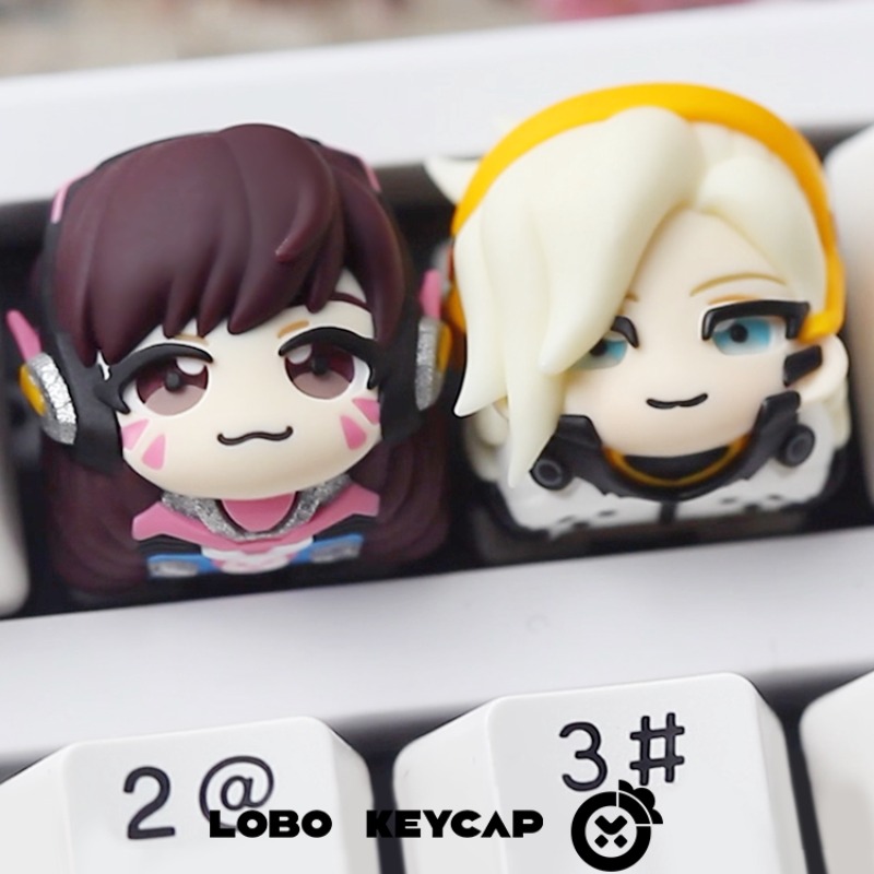 OW Kiriko & D.Va Resin Artisan - Gaming Accessories Aesthetic 评论和价格